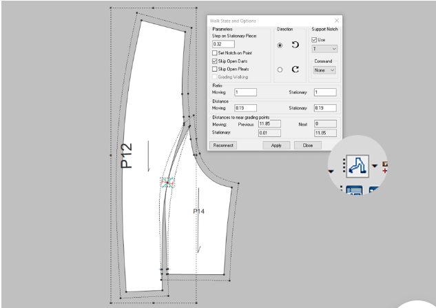 walktool optitex - Phần mềm Optitex: Thiết kế rập- nhảy size- giác sơ đồ